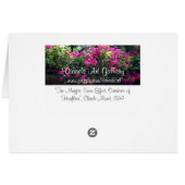 The Magpie by Monet Cards (Back Horizontal)