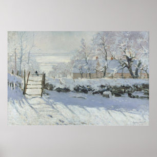 The Magpie – Claude Monet – Die Elster – La Pie Poster