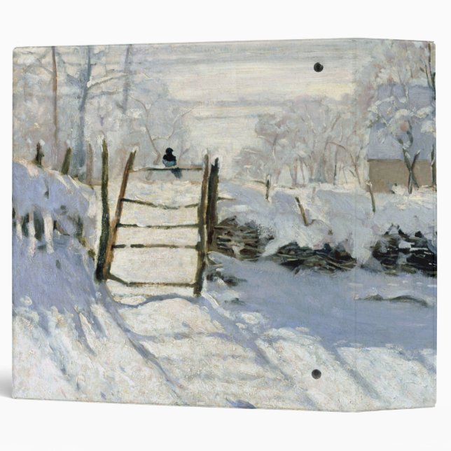 The Magpie, Monet 3 Ring Binder (Back/Spine)