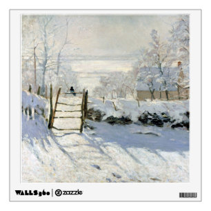 The Magpie, Monet Wall Decal