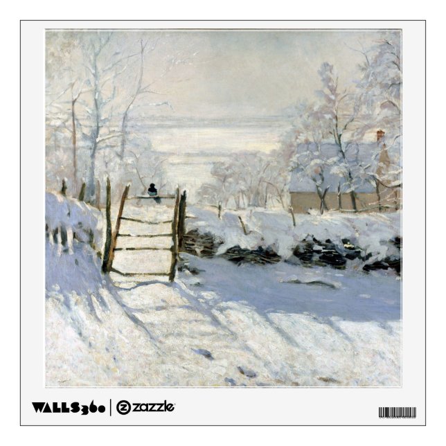 The Magpie, Monet Wall Decal (Front)