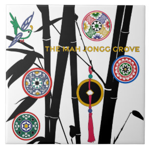 The Mah Jongg Grove Ceramic Tile