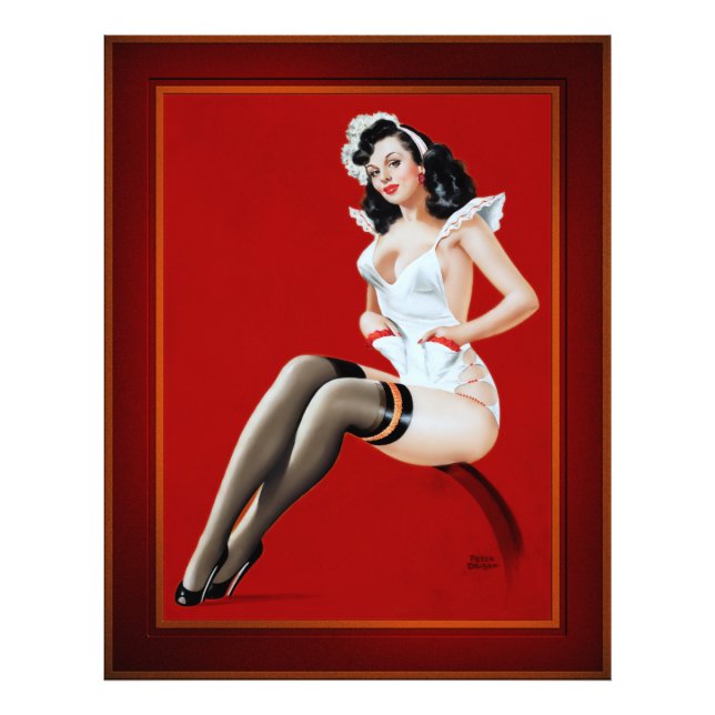 The Maid by Peter Driben Photo Print (Front)