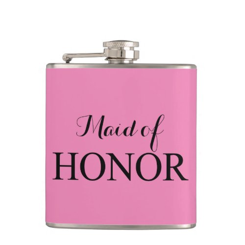 The Maid of Honor Flask