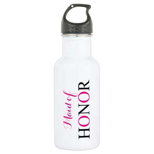 The Maid of Honor Stainless Steel Water Bottle