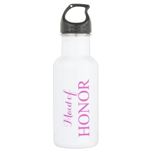 The Maid of Honor Water Bottle