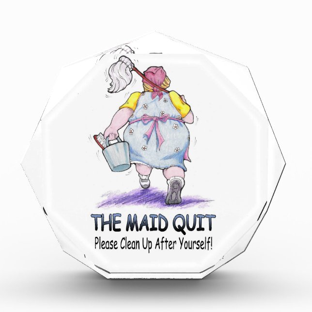 The Maid Quit Award (Front)