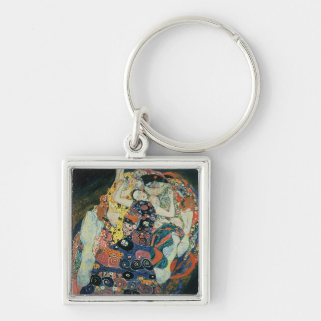 The Maiden, 1913 (oil on canvas) Keychain (Front)