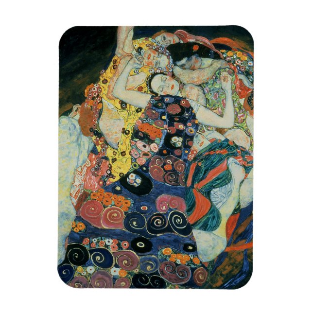 The Maiden, 1913 (oil on canvas) Magnet (Vertical)