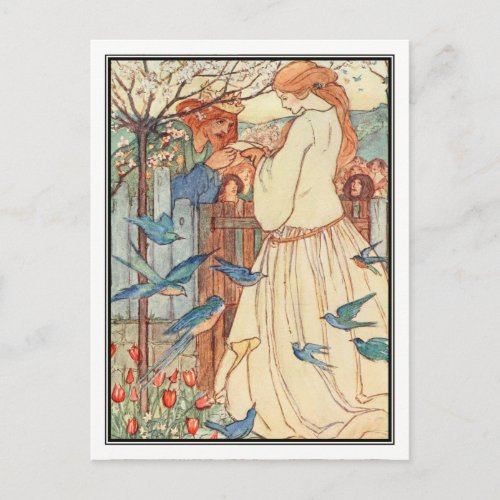 The Maiden Song by Florence Harrison Postcard