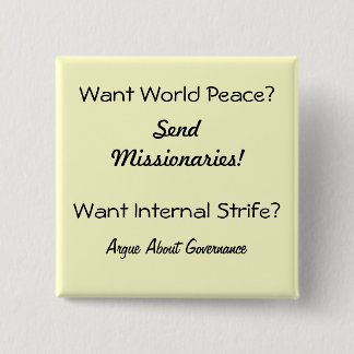 The Main Thing Pinback Button