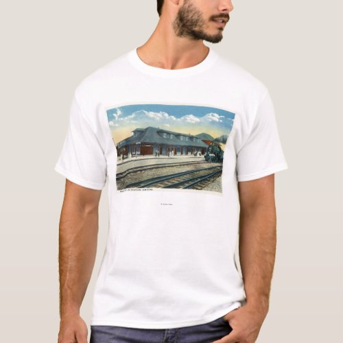 The Maine Central Railroad Station T_Shirt