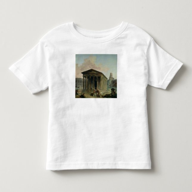 The Maison Carree with the Amphitheatre Toddler T-shirt (Front)