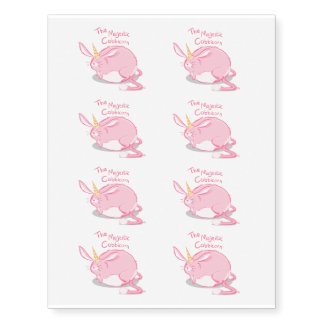 The Majestic Cabbicorn - Temporary Tattoos