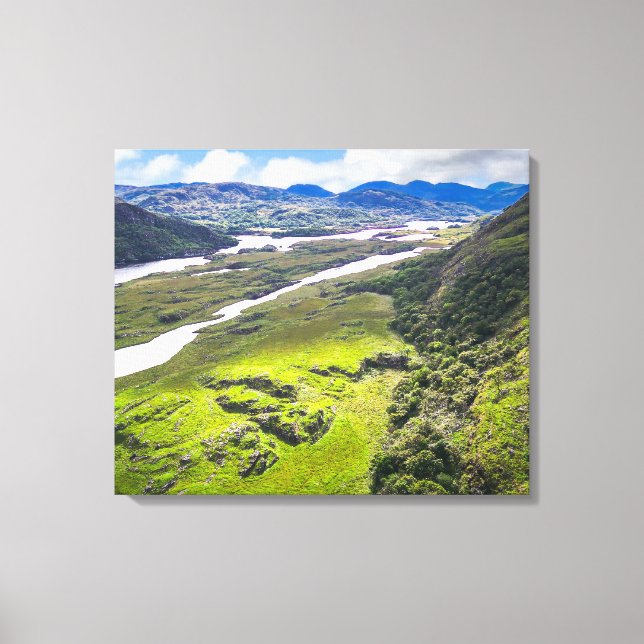 The Majestic Expanse of Ladies' View Canvas Print (Front)