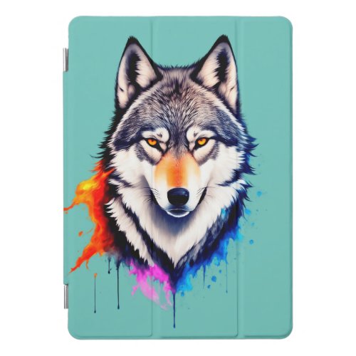 The Majestic Face of a Wolf iPad Pro Cover