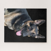 German Shepherd In Snow Jigsaw Puzzle, Zazzle