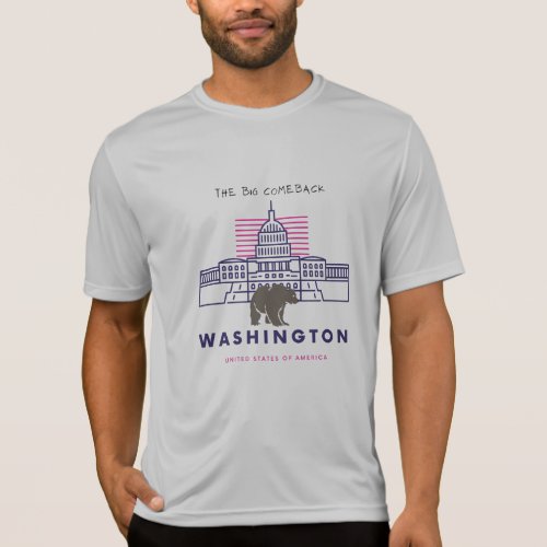The Majestic Grizzlyâs Washington Comeback T_Shirt