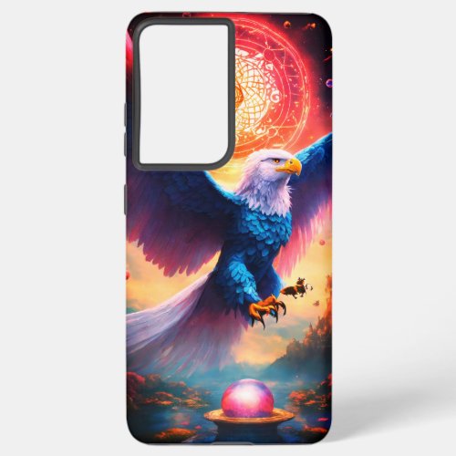 The Majestic Guardian Crystal Eagle Majesty Samsung Galaxy S21 Case