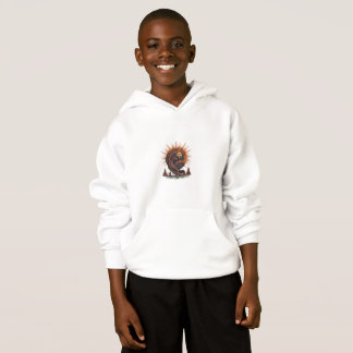  "The Majestic Inferno: A Dragon's Realm" Hoodie