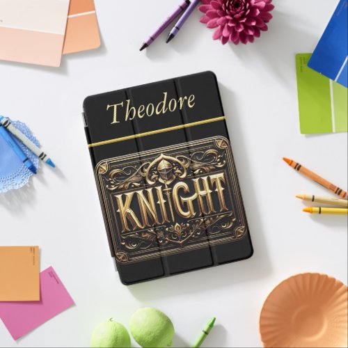 The Majestic Knight Emblem iPad Air Cover