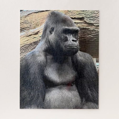 THE MAJESTIC MOUNTAIN GORILLA   JIGSAW PUZZLE