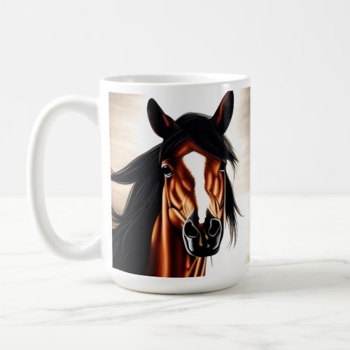 The Majestic Mustang _ The Spirt Of Freedom Coffee Mug