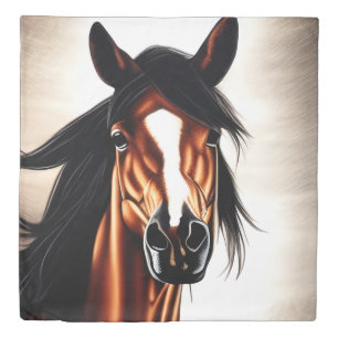 The Majestic Mustang - The Spirt Of Freedom Duvet Cover