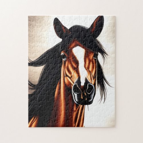 The Majestic Mustang _ The Spirt Of Freedom Jigsaw Puzzle