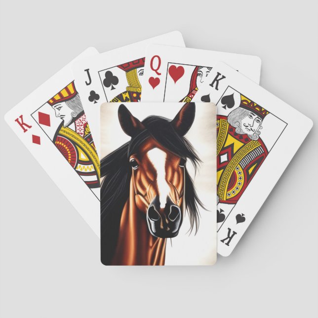 The Majestic Mustang - The Spirt Of Freedom Poker Cards (Back)