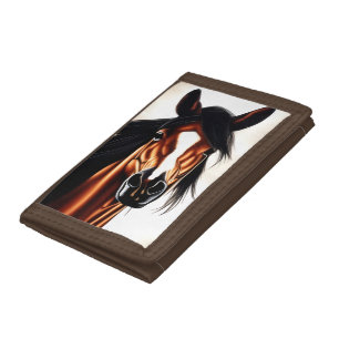 The Majestic Mustang - The Spirt Of Freedom Tri-fold Wallet