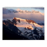 The Majestic Rocky Mountains of Canada Calendar