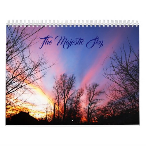 THE MAJESTIC SKY calendar