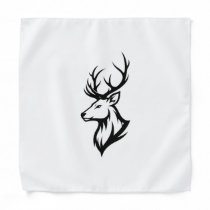 The Majestic Stag: King of the Forest Bandana
