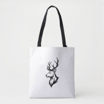 The Majestic Stag: King of the Forest Tote Bag