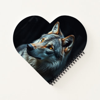 "The Majesty of the Wild: The Alpha in the Forest" Notebook