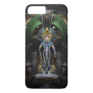 The Majesty Of Trilia Fractal Fantasy Portrait iPhone 8 Plus/7 Plus Case