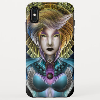 The Majesty Of Trilia Fractal Fantasy Portrait iPhone XS Max Case