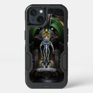 The Majesty Of Trilia Fractal Fantasy Portrait iPhone 13 Case