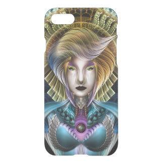 The Majesty Of Trilia Fractal Fantasy Portrait iPhone SE/8/7 Case