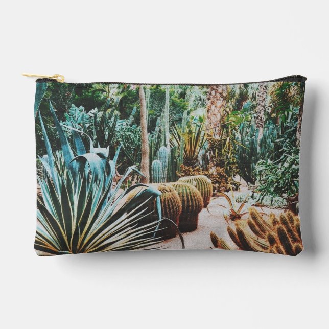 The Majorelle Garden - Marrakech - Morocco  Accessory Pouch (Front)