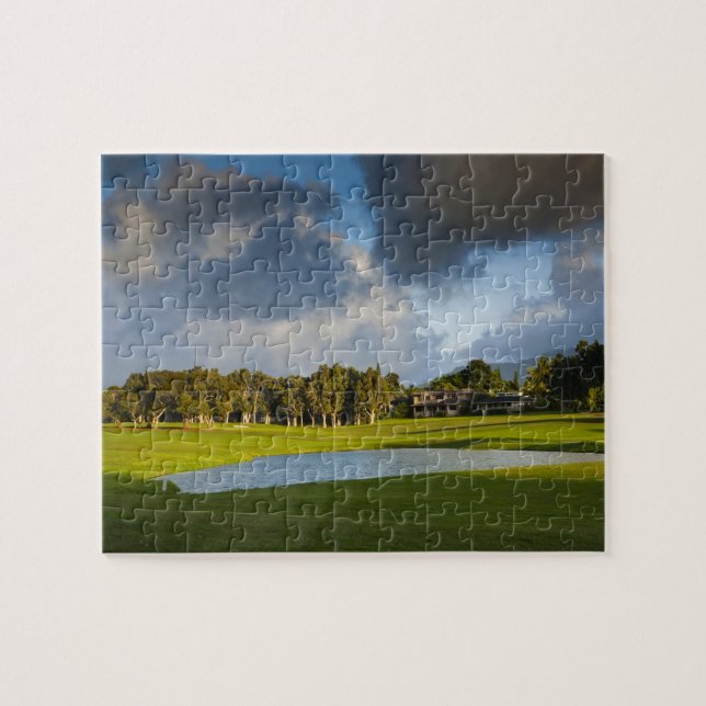 The Makai golf course in Princeville Jigsaw Puzzle (Horizontal)