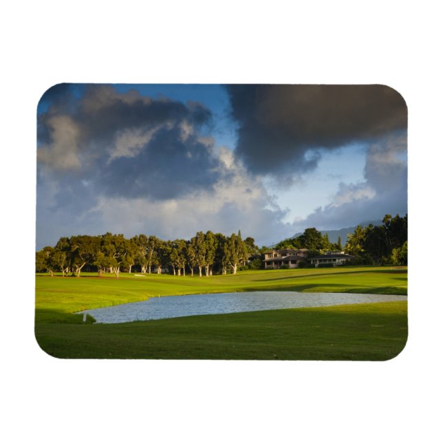 The Makai golf course in Princeville Magnet (Horizontal)
