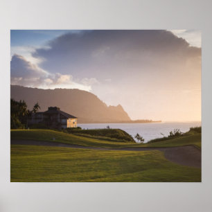 The Makai golf course in Princeville Poster