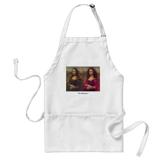'The Makeover' Adult Apron (Front)