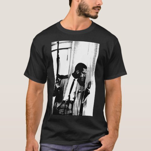 The Malcolm X black heritage artwork Classic T_Shi T_Shirt