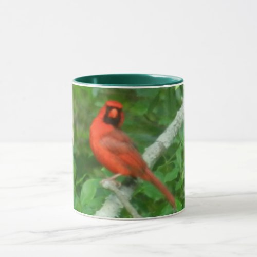 THE MALE CARDINAL mug