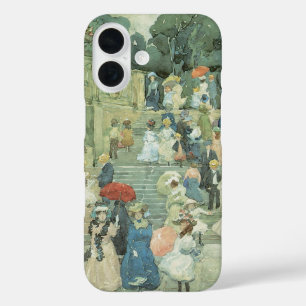 The Mall, Central Park by Maurice Prendergast iPhone 16 Case