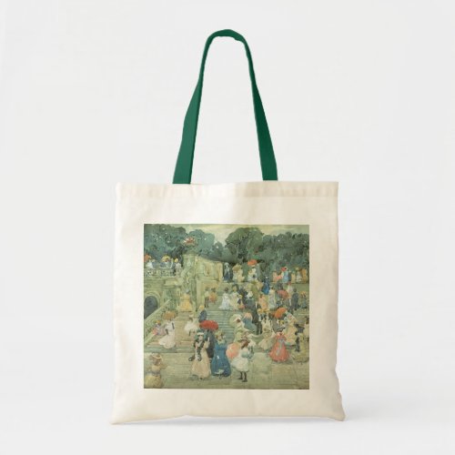 The Mall Central Park by Maurice Prendergast Tote Bag