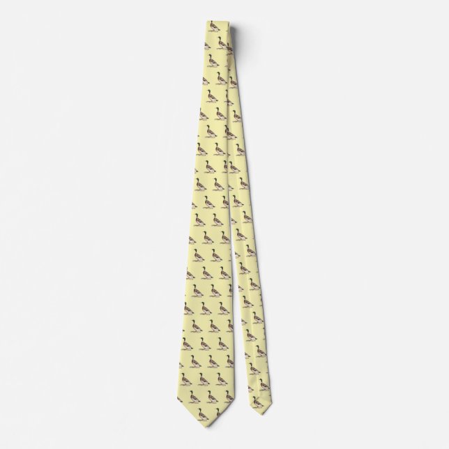 The Mallard or Wild Duck (Anas platyrhynchos) Neck Tie (Front)